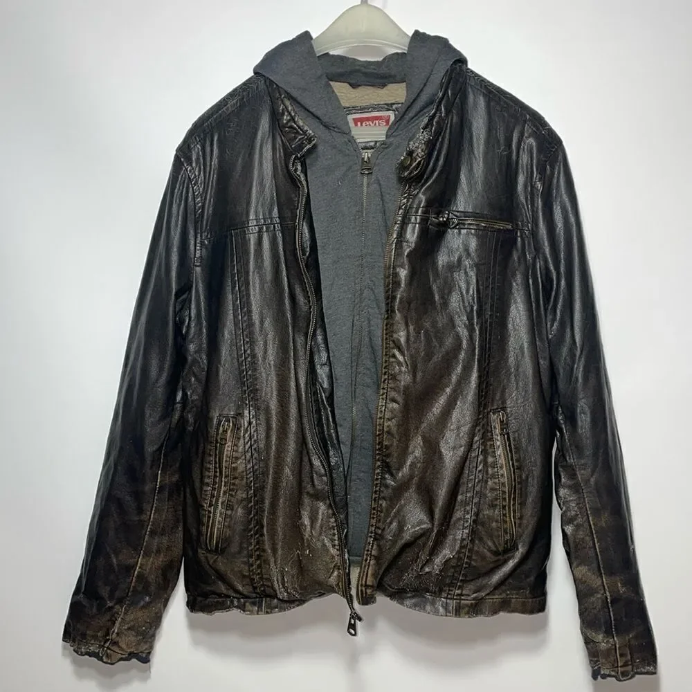 Levi’s faux leather jacket